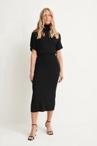 NA-KD knitted midi skirt Dames Skirts - Maat Large