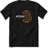 Bitcoin - Crypto T-Shirt Kleding Cadeau | Dames / Heren / Unisex | Bitcoin / Ethereum shirt | Grappig Verjaardag kado | Tshirt Met Print  Prijs - Zwart - 3XL