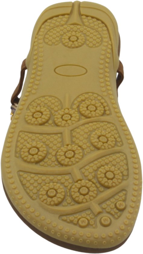 Mrch Label Rose Sandales pour femmes Femme - Slippers - Jaune ocre - Taille 36