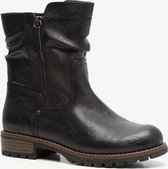Softline dames enkellaarsjes - Zwart - Maat 37