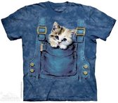 T-shirt Kitty Overalls S