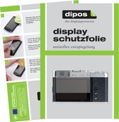 dipos I 2x Beschermfolie mat compatibel met Fujifilm X-E4 Folie screen-protector