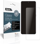 dipos I 2x Pantserfolie mat compatibel met Vivo iQOO 8 Beschermfolie 9H screen-protector (expres kleiner dan het glas omdat het gebogen is)