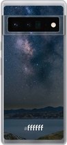 6F hoesje - geschikt voor Google Pixel 6 Pro -  Transparant TPU Case - Landscape Milky Way #ffffff