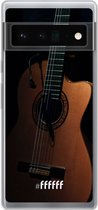 6F hoesje - geschikt voor Google Pixel 6 Pro -  Transparant TPU Case - Guitar #ffffff