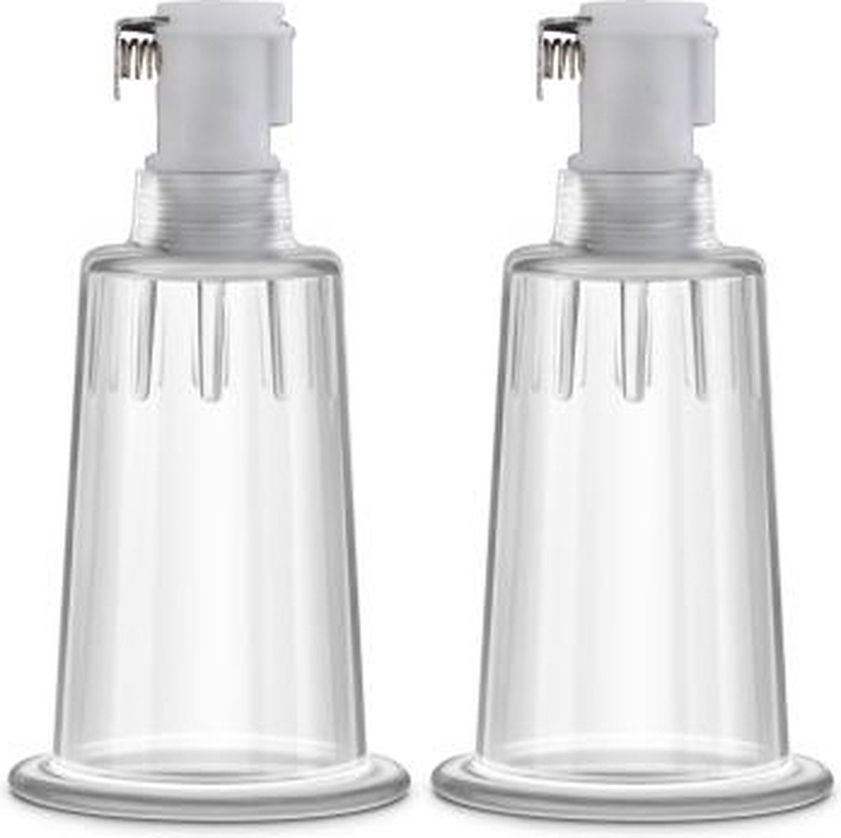 Temptasia - Set Tepel of Clitoris Zuigers - Binnendiameter 2.54 cm