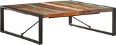 Decoways - Salontafel 120x120x40 cm massief gerecycled hout