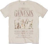 Genesis - An Evening With Heren T-shirt - XL - Creme