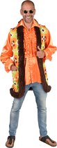 Magic Design Vest Hippie Polyester Groen/bruin/oranje Maat L/xl