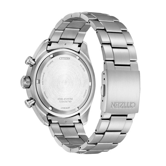 Citizen  AT2480-81L Horloge - Titanium - Zilverkleurig - Ø 43 mm