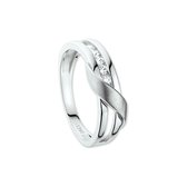 Huiscollectie 4102444 Witgouden zirkonia ring
