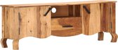 Decoways - Tv-meubel 115x30x42 cm massief sheeshamhout