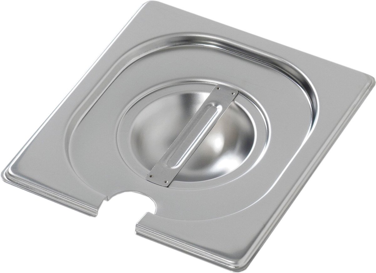 Deksel 1/6GN | met lepeluitsparing | Bartscher | A120656