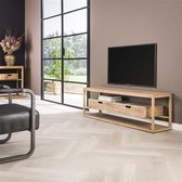 TV-meubel Desert - Houten Meubels - Kantoor - Massief mango zandkleur - Industrieel - Decoratie