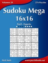 Sudoku- Sudoku Mega 16x16 - Fácil ao Extremo - Volume 29 - 276 Jogos