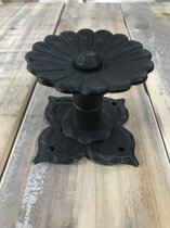 Deur-kast-knop Flower, metaal-zwart, prachtig ontwerp, LAATSTE!!