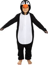 FUNIDELIA Onesie pinguin kostuum - 3-4 jaar (98-110 cm)