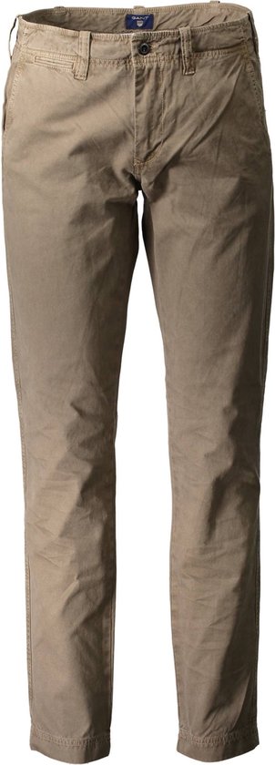 Gant Broek Bruin 30 Heren