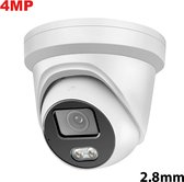 Frama Bewakingscamera - Beveiligingscamera Voor Buiten - Nachtzicht - Microfoon - Kleurbeeld 4MP - Bewegingsdetectie - LED Lamp - Infrarood