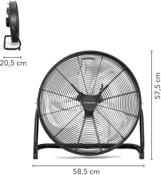 Ventilateur de sol Trotec TVM 20 D | bol.com