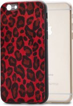 Apple iPhone 6s Hoesje - Mobilize - Gelly Serie - TPU Backcover - Red Leopard - Hoesje Geschikt Voor Apple iPhone 6s