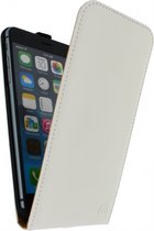 Apple iPhone 6/6s Plus Hoesje - Mobilize - Ultra Slim Serie - Kunstlederen Flipcase - Wit - Hoesje Geschikt Voor Apple iPhone 6/6s Plus