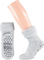Wollen sokken dames | Huisokken dames | Fashion Blauw | Maat 35/38 | Huissok met anti slip | Fluffy sokken | Slofsokken | Huissokken | Anti slip sokken | Warme sokken | Winter sokk