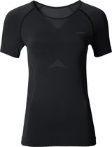 Odlo Shirt S/S Crew Neck Evolution Light Sport ondershirt Dames - Zwart