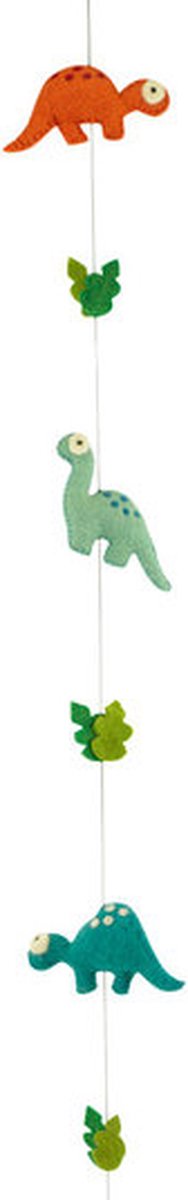 Hanger - Baby - Decoratie - Dinosaurus - Multicolor - Nepal - Fairtrade