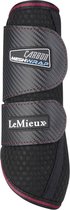 Lemieux Beenbeschermers  Carbon Mesh - Black-red - l