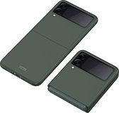 Mobigear Hoesje geschikt voor Samsung Galaxy Z Flip 3 Telefoonhoesje Hardcase | Mobigear Colors Backcover | Galaxy Z Flip 3 Case | Back Cover - Groen
