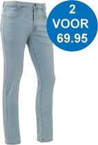 Brams Paris - Heren Jeans - Lengte 32 - Stretch  Julian - Light Blue