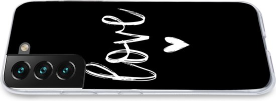 Coque Samsung Galaxy S22 Plus - Citation - Amour - Cœur - Siliconen