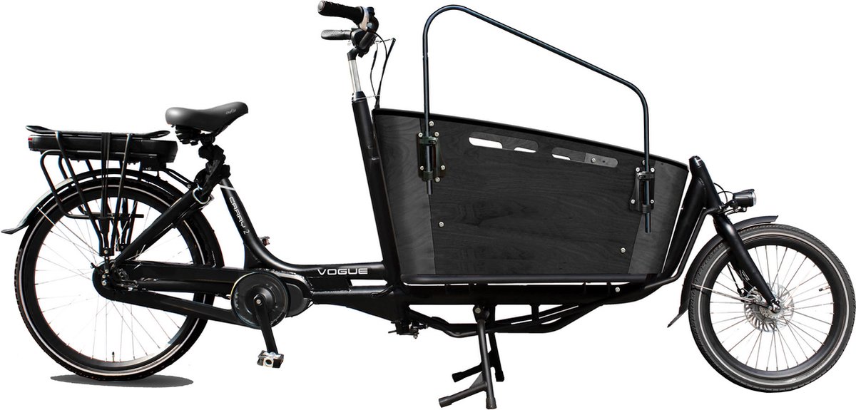 Vogue Carry II Fiets - Unisex - Zwart - 48 cm | bol.com