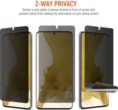 Samsung S22 Plus Privacy screenprotector / Samsung Galaxy S22 Plus 5G Privacy Screenprotector Beschermfolie - Galaxy S22 Plus Anti Spy Screenprotector - Galaxy S22 Plus TPU Privacy