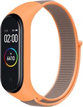 Bandje Voor Xiaomi Mi 3/4/5/6 Nylon Sport Loop Band - Vitamine C (Grijs) - One Size - Horlogebandje, Armband