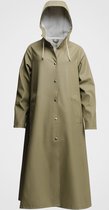 Stutterheim - Regenjas voor vrouwen - Mosebacke long - Tussenjas - Groen - maat XS (34)