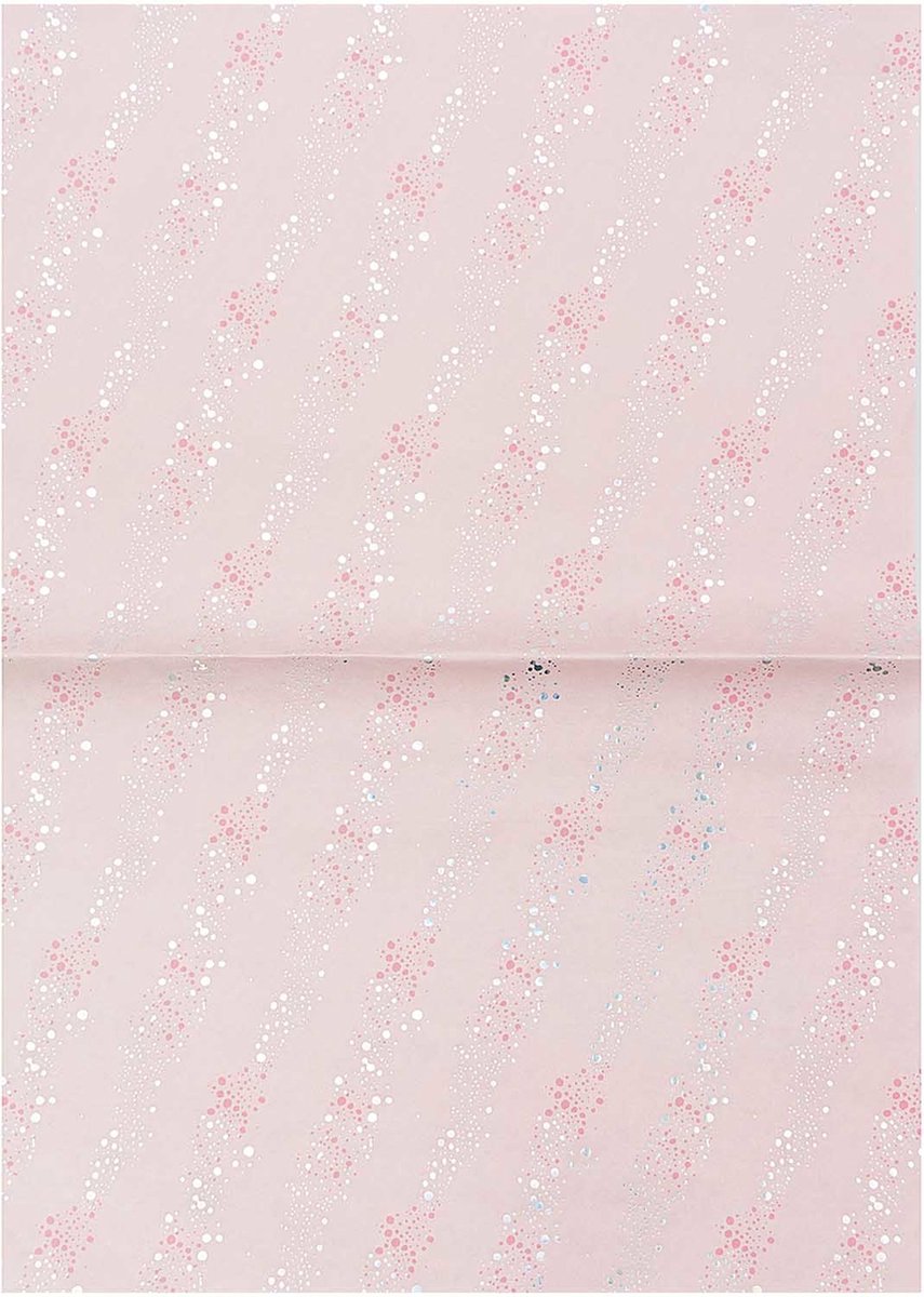 Paperpatch decoupagepapier Mermaids bubbles rose hotfoil FSC mix