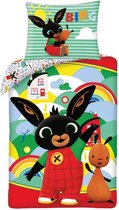 Bing Bunny Dekbedovertrek Friends - Eenpersoons - 140 x 200 cm - Katoen