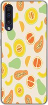 Geschikt voor Samsung Galaxy A50 hoesje - Fruit - Patronen - Meloen - Siliconen Telefoonhoesje