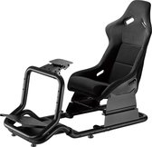 Bol.com Racing Simulator - playseat - Racestoel - Cockpit 3 in 1 Speelstoel tot 130kg - Versnellingspookhouder Stuurstandaard TV... aanbieding