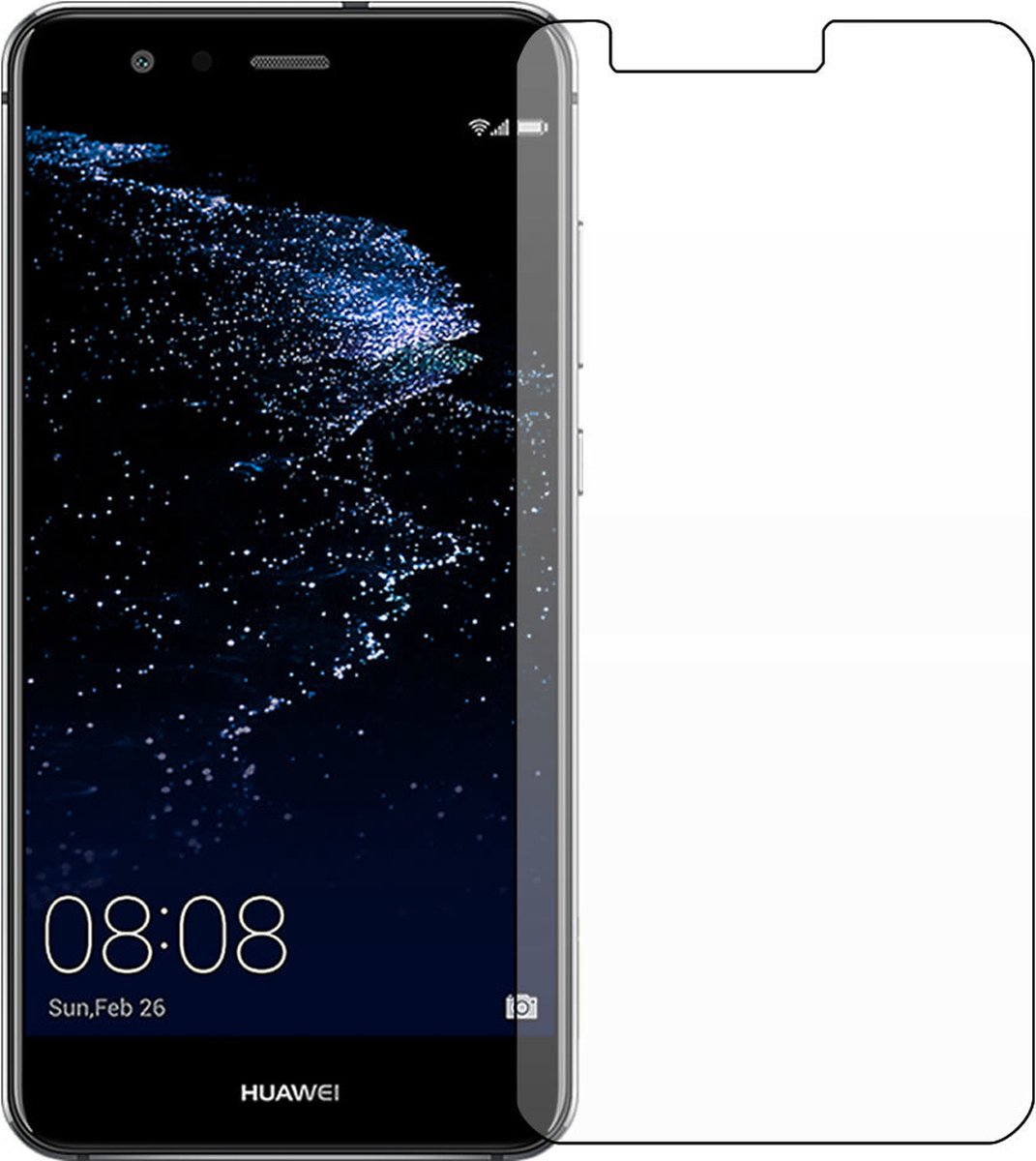 LuxeBass Screenprotector geschikt voor Huawei P10 Lite - glas scherm - bescherming