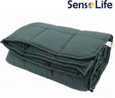 Verzwaringsdeken CLASSIC - 150 x 200 cm – 10 kg -  100% Katoen - SensoLife Weighted blanket