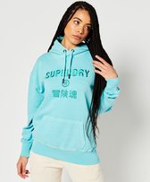 Superdry Code CL Garment Dye Oversized Trui Vrouwen - Maat M/L