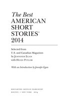 Omslag The Best American Short Stories 2014