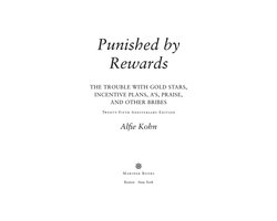 Punished by Rewards