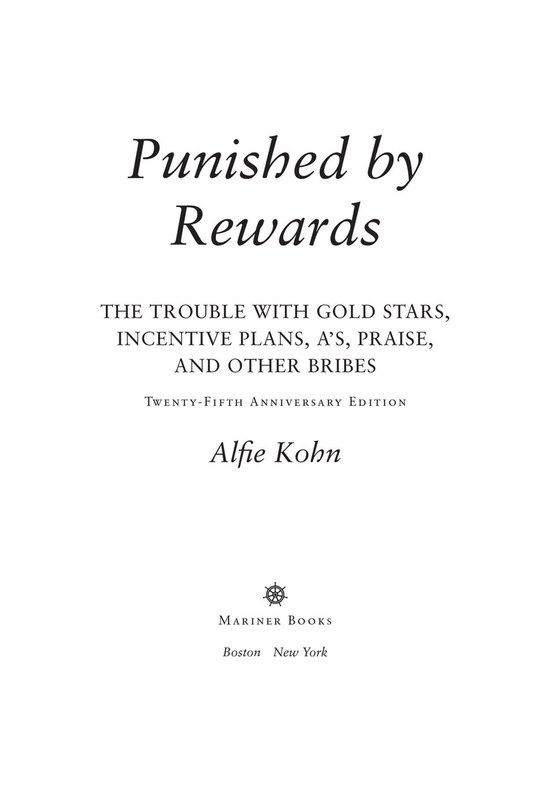 Punished by Rewards - cover