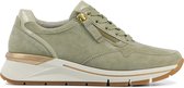 Gabor Sneakers Dames - Lage sneakers / Damesschoenen - Suède - 86.587     -  Groen - Maat 39.5