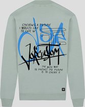 JORCUSTOM Future Sweater - Mint - Volwassenen - Maat M