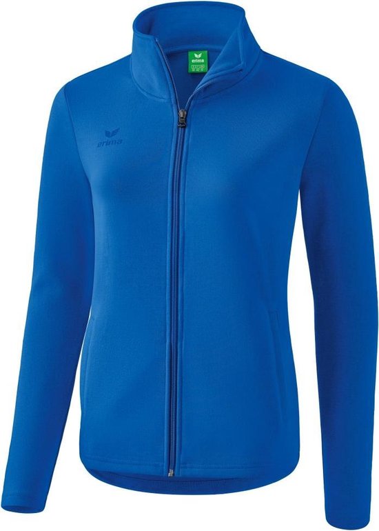 Erima Casual Dames Sweatjack - Jassen  - blauw kobalt - 38